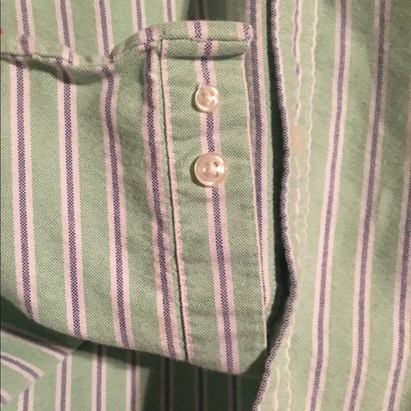 Ralph Lauren pink and green button down bundle (M) - Picture 2 of 5